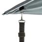 Preview: PARASOL faltbarer Bord-Sonnenschirm, grau