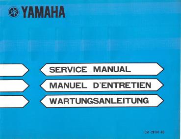 Yamaha-Werkstatthandbuch als PDF-Datei (Oldtimer)