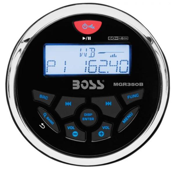 BOSS MRG350B, Radio AM/FM/AUX/Bluetooth