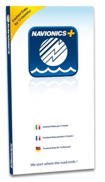 NAVIONICS+ SD / Micro SD, Preloaded 46XG Frankreich, Spanien, Niederlande & EU-Binnen