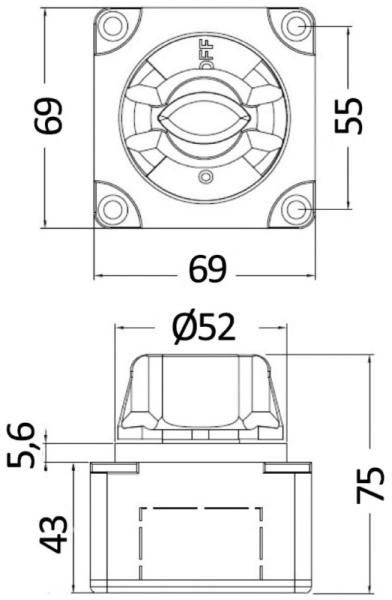 Batterie-Hauptschalter